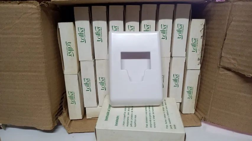 KIT C/23 DISPENSER/ SUPORTE PARA ABSORVENTE TRILHA SEM REFIL 