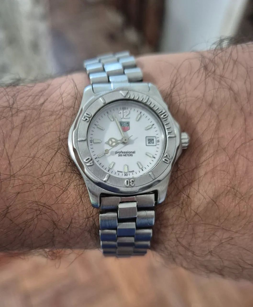 Relógio Tag Heuer Professional 200m anos 90 - Foto 5