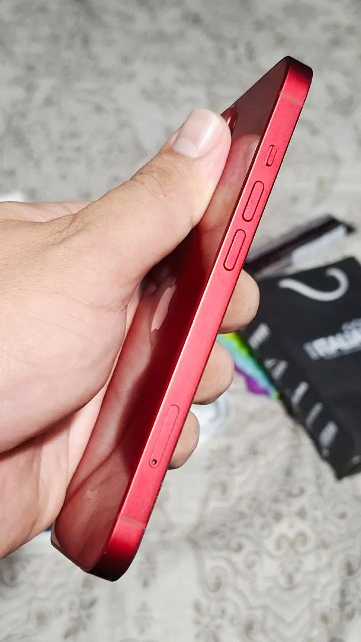 Iphone 13 RED 128GB todo ORIGINAL com Nota FISCAL - Celulares e