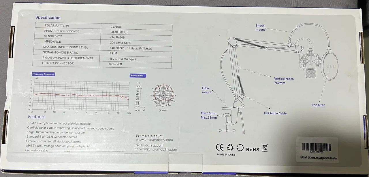 Microfone para computador ou estúdio - Foto 5