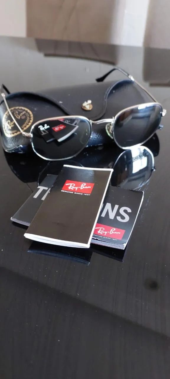 Óculos Ray-Ban Espelhado - Original - Foto 2