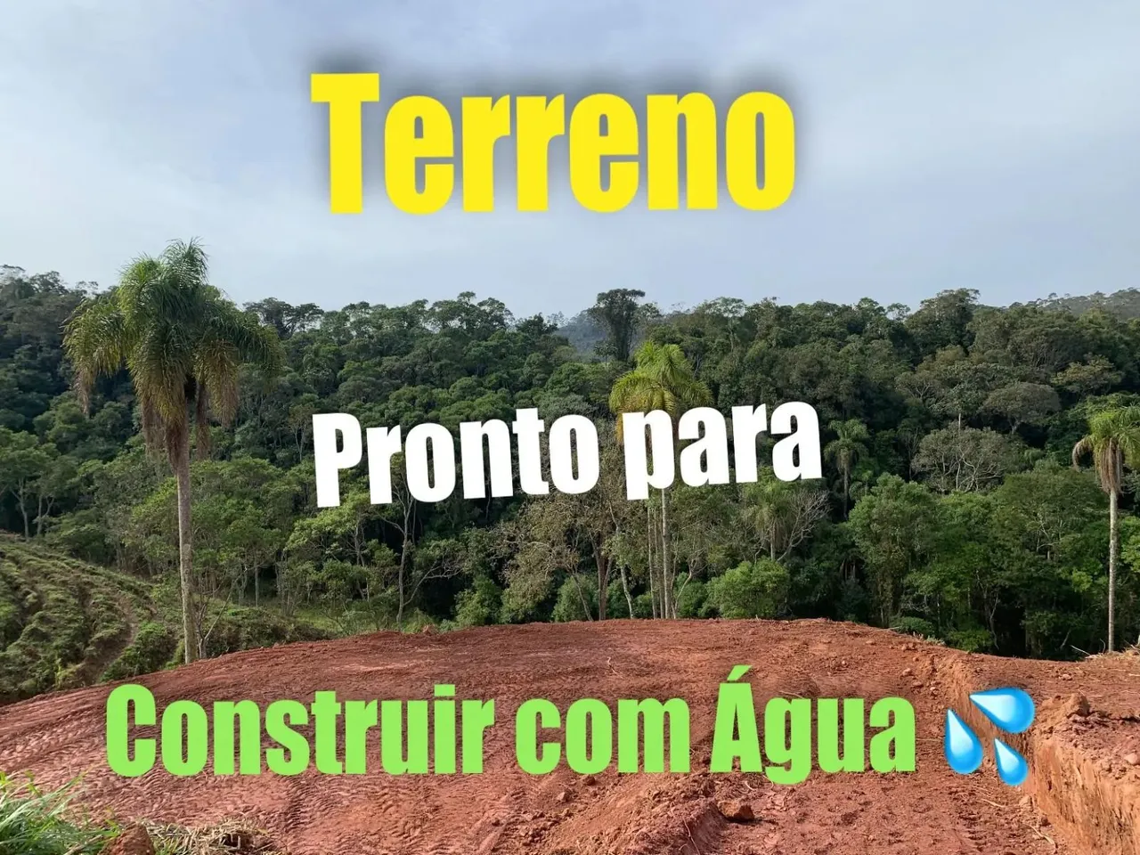 Vista espetacular terrenos em localização alta e com paisagens deslumbrante
