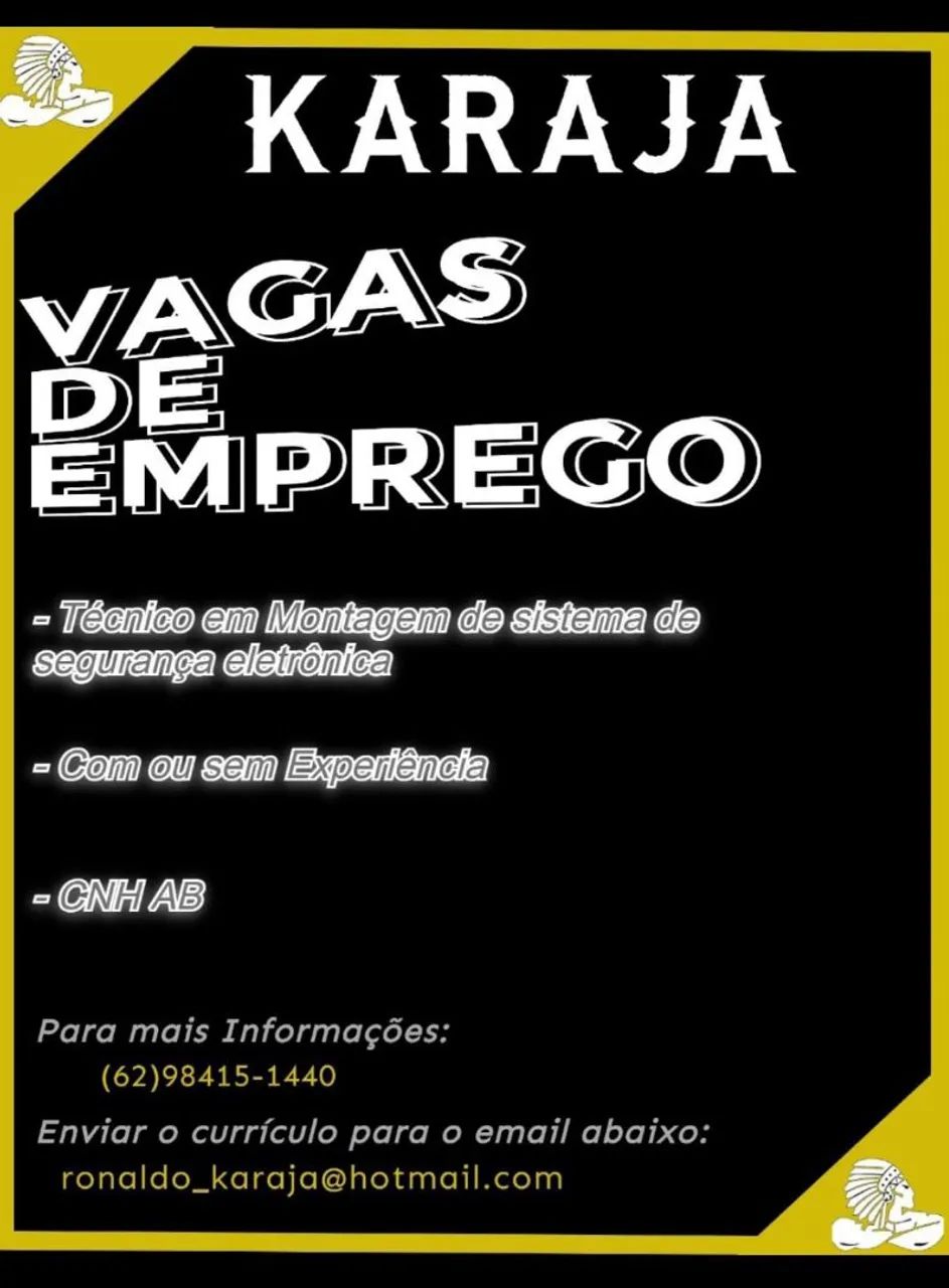 Técnico em Segurança Eletrônica - CNH AB