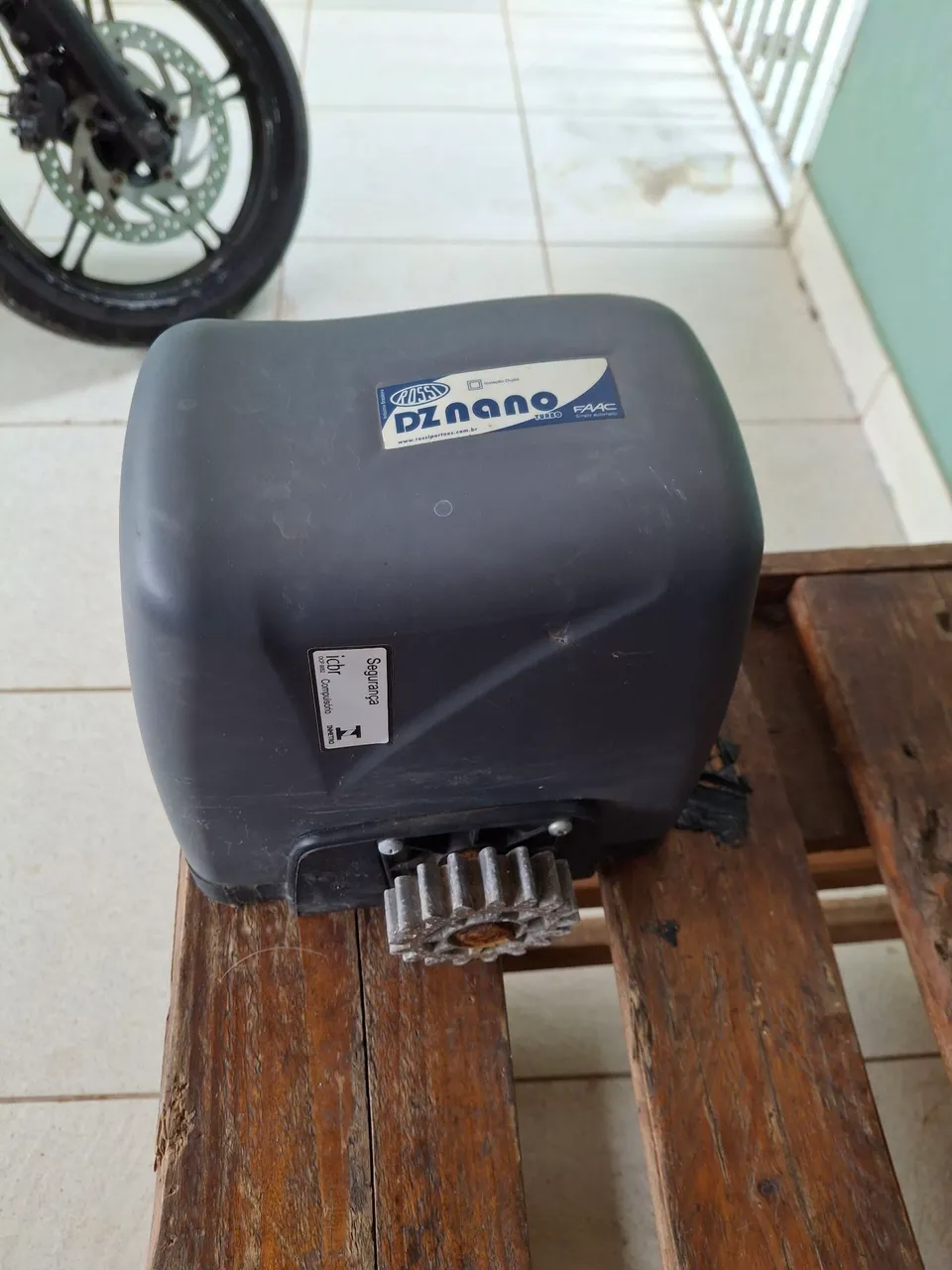 Motor de Portão Eletrônico Rossi DZ Nano Turbo FAAC