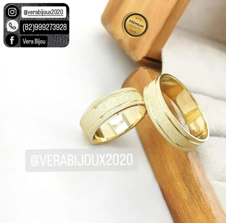 PAR DE ALIANÇAS NOIVADO E CASAMENTO  - Foto 4