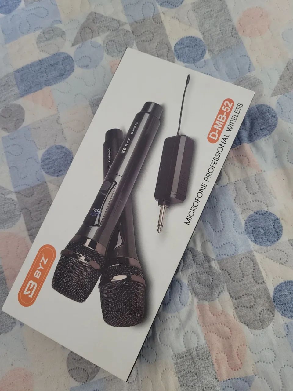 Par de microfone sem fio profissional 64419090130435123