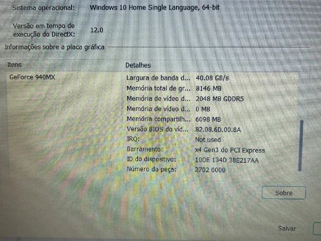 Ideapad 320 i7 8gb 500ssd + HD 1TB, GeForce 940MX - Foto 3