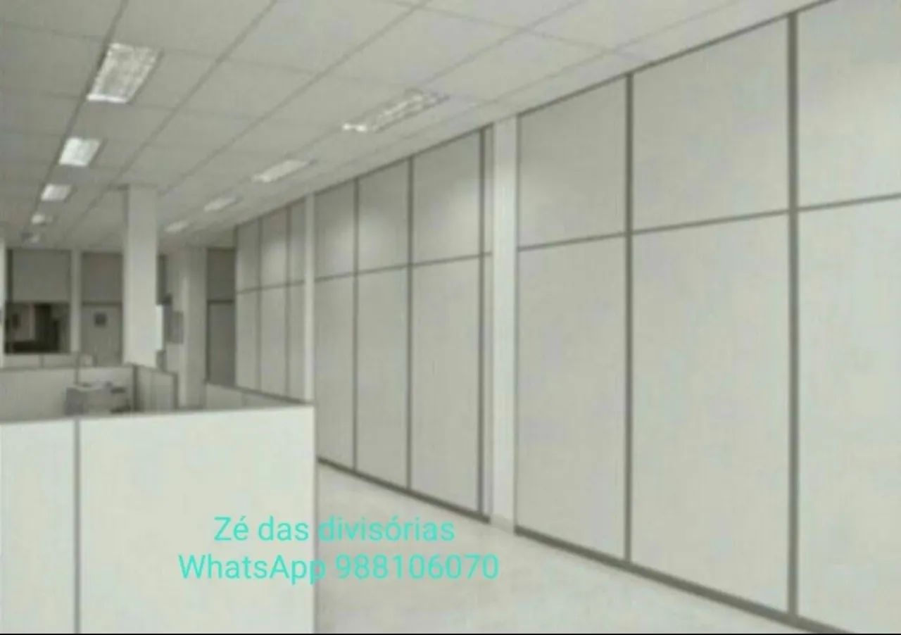 Divisórias eucatex Divisórias pvc Forro fabricamos e montamos todos modelos 