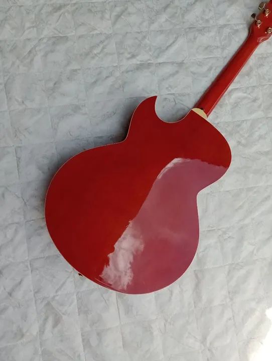 Guitarra Semi Acústica Hofma  - Foto 4