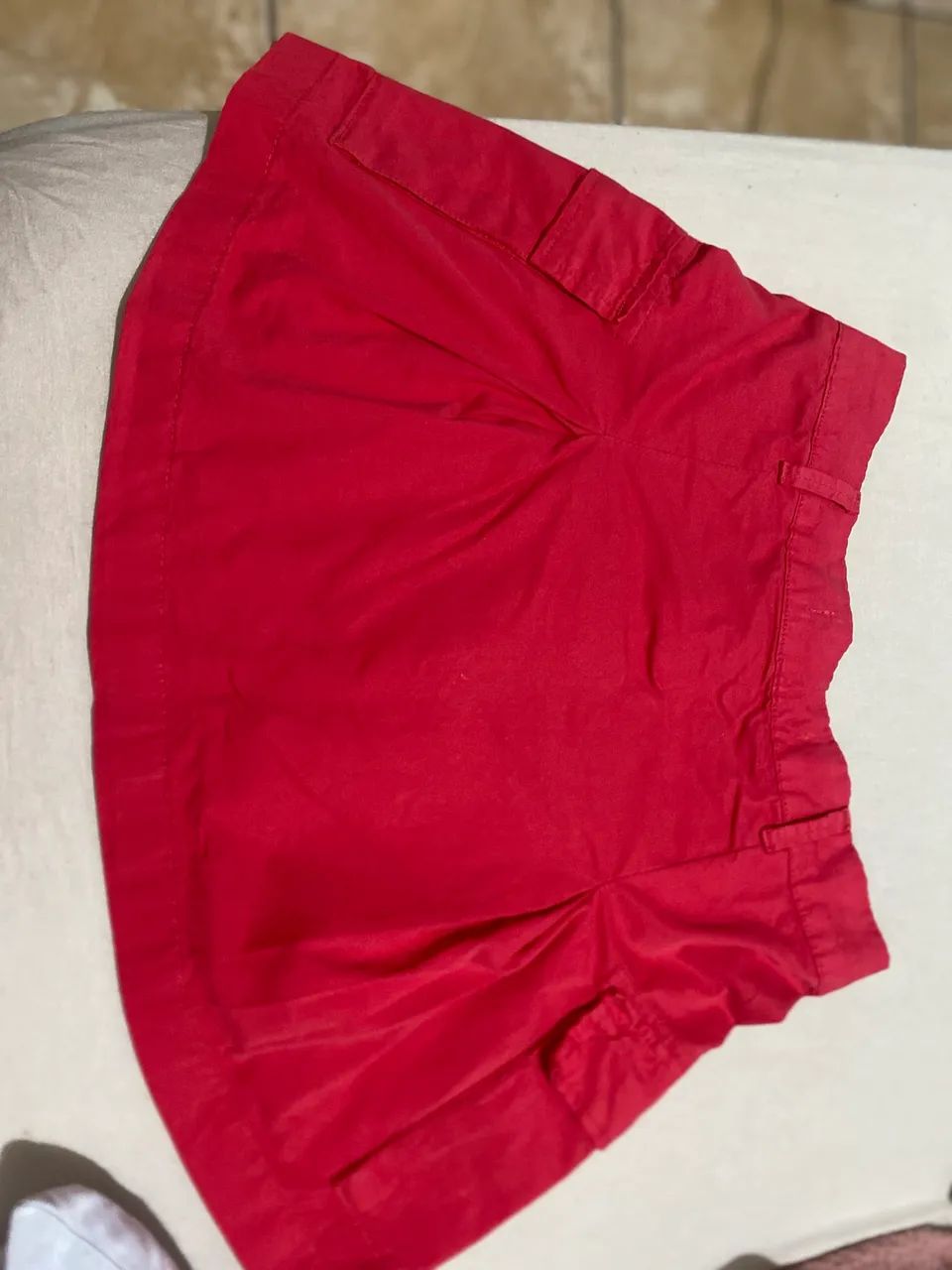 Saia cargo vermelha  - Foto 4