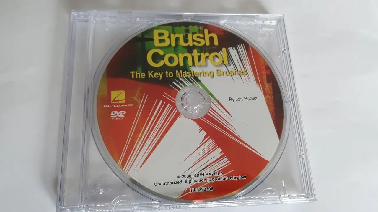 DVD Brush Control - A Chave para Dominar as Baquetas - Método de Bateria e Percussão  - Foto 2