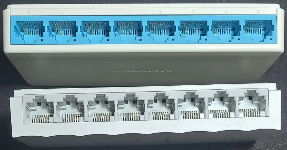 02 Switch 08 Portas 10/100Mbps