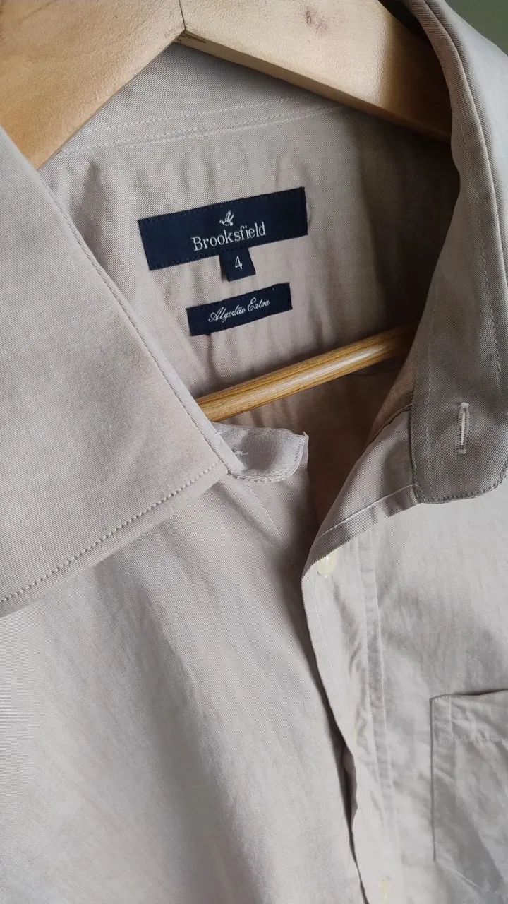 Camisa masculina Brooksfield (nº4) - Foto 2