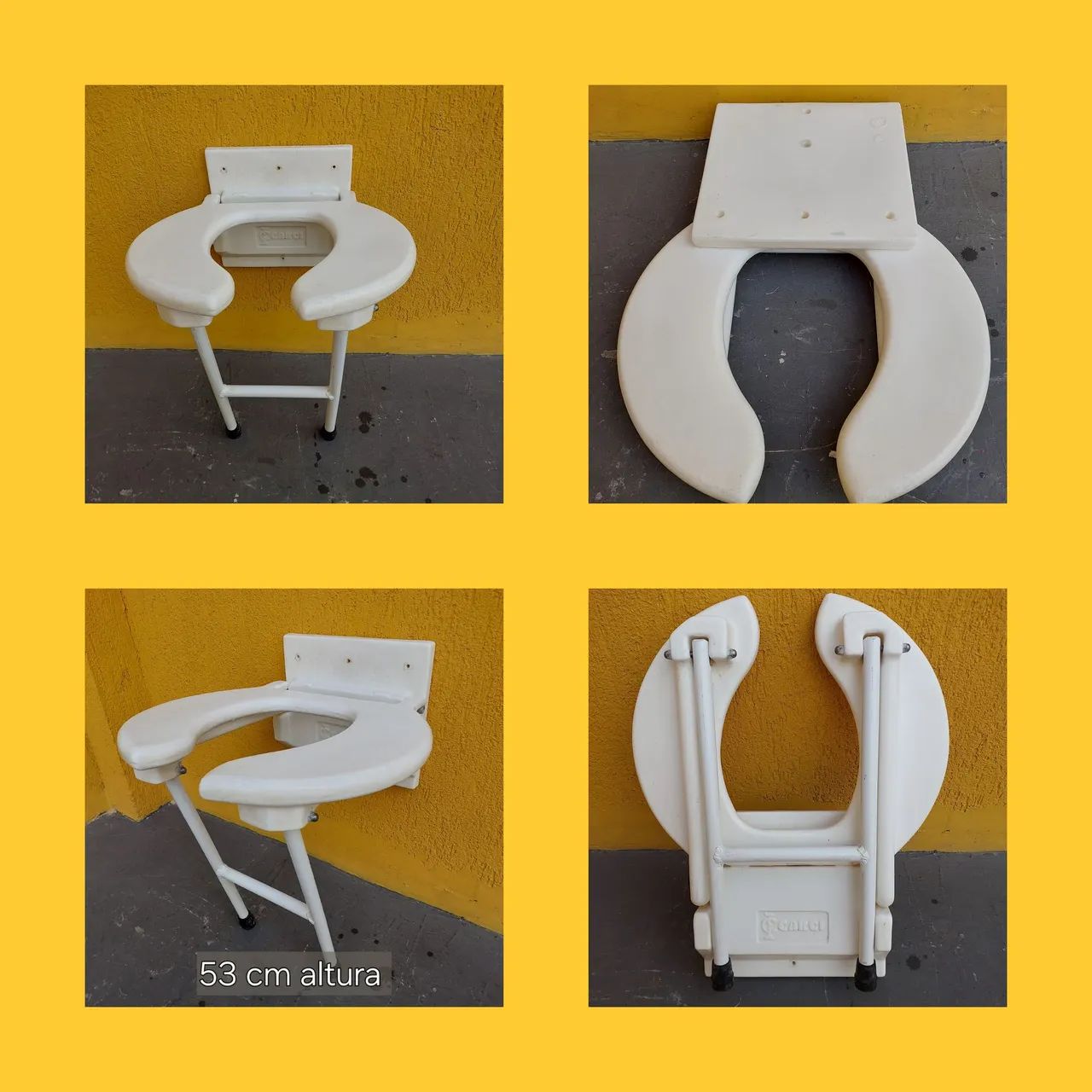 Assento Sanitário Adaptável para Idosos e Pessoas com Mobilidade Reduzida