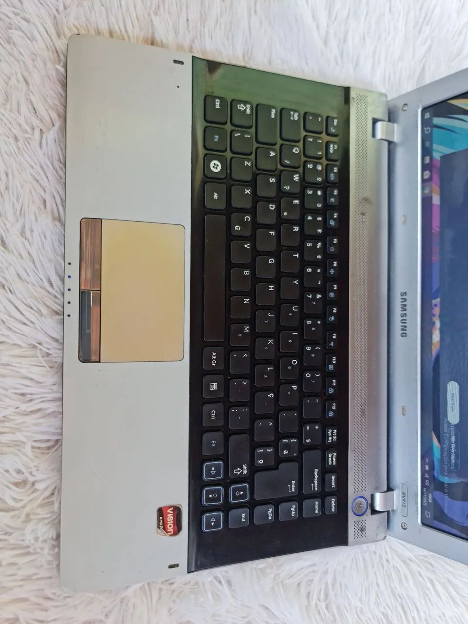 NOTEBOOK SAMSUNG AMD DUALCORE 4GB DE RAM HD500GB TELA 14 NOVINHO - Foto 4