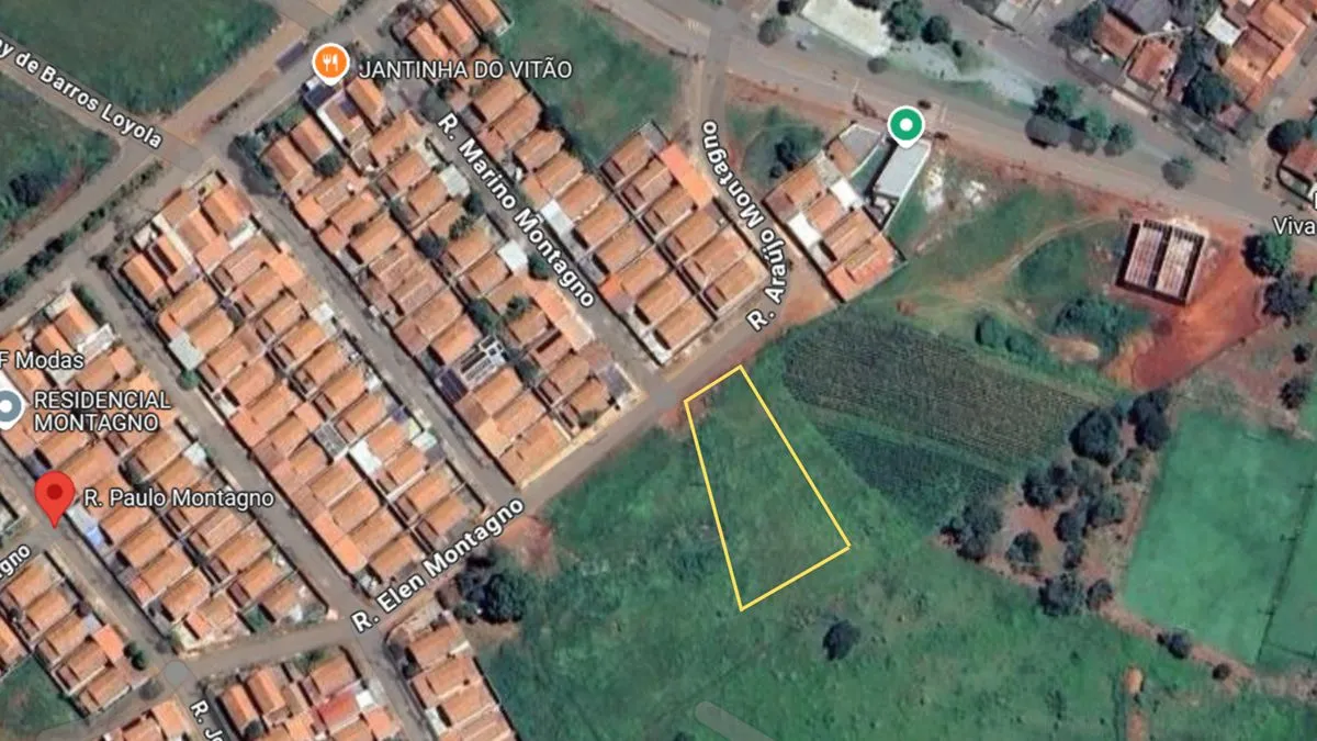 Área plana com 2.476m² Goianira Goiás