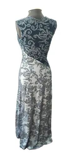 Vestido de Festa Azul  - Foto 4