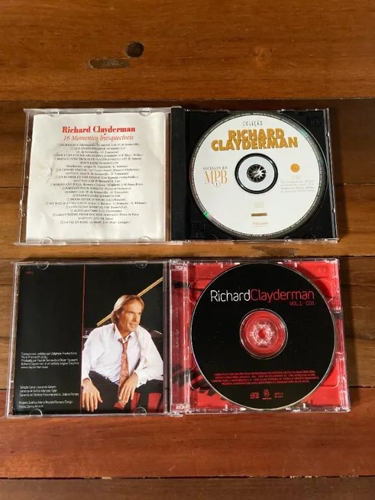 Richard Clayderman - Lote c/ 3 CDS - Foto 2