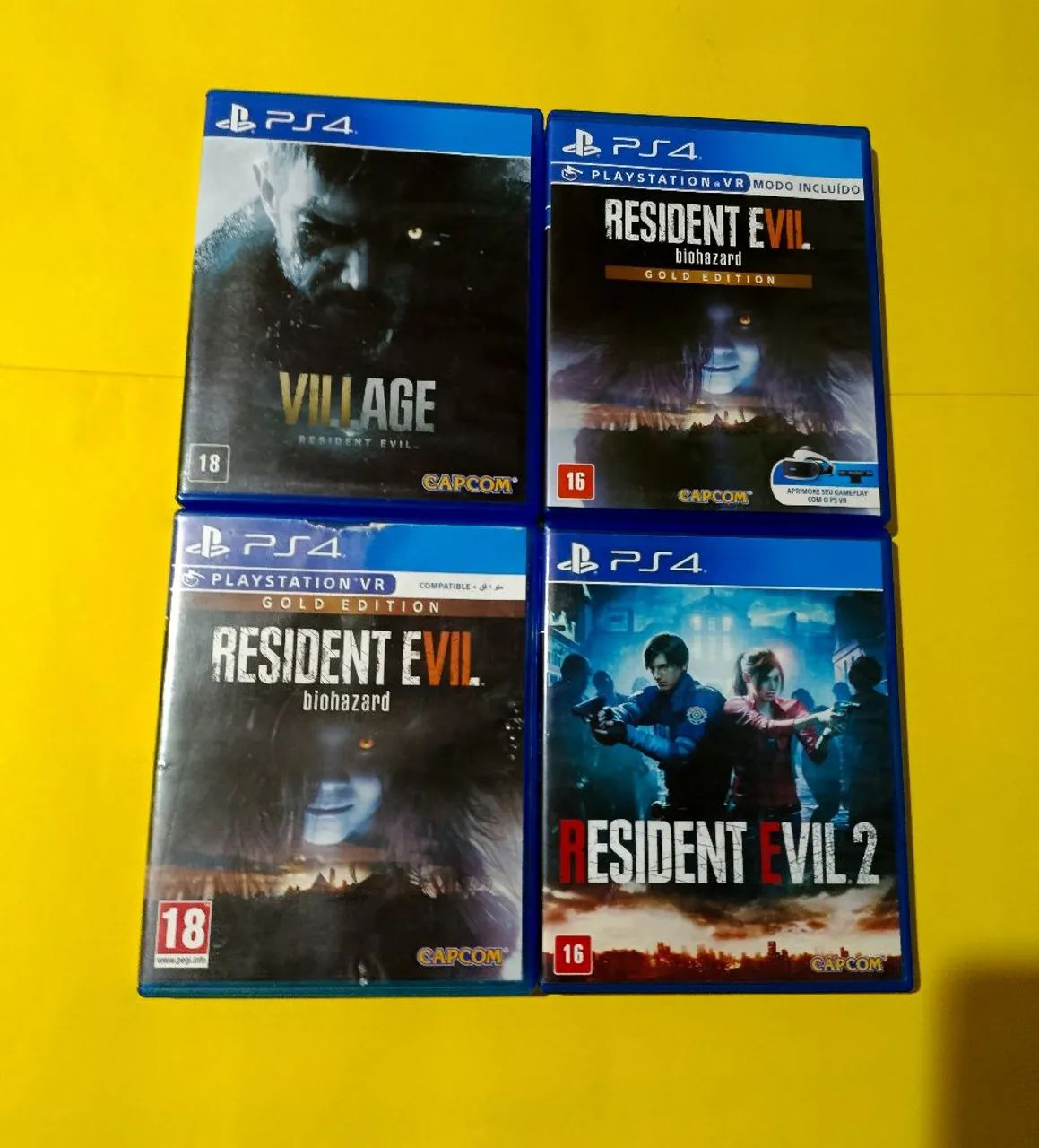 COLEÇÃO RESIDENT EVIL 