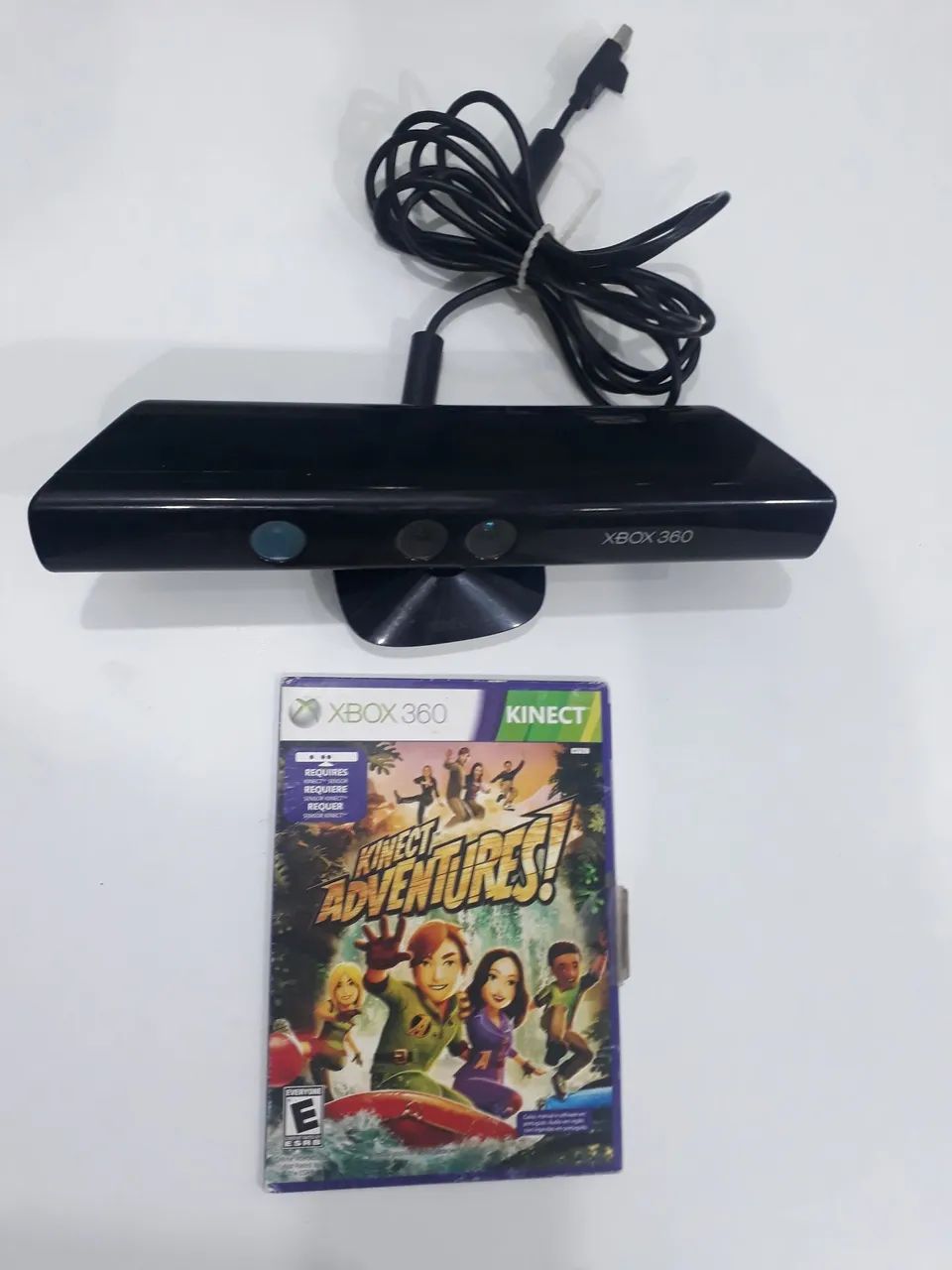 Kinect Xbox 360 + Jogo Kinect Adventures