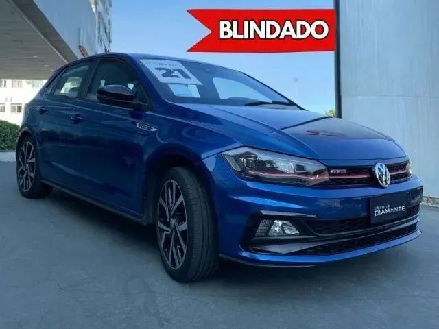 BLINDADO VW Polo 1.4 250 tsi gts automatico 2021 # BASTOS Helayne