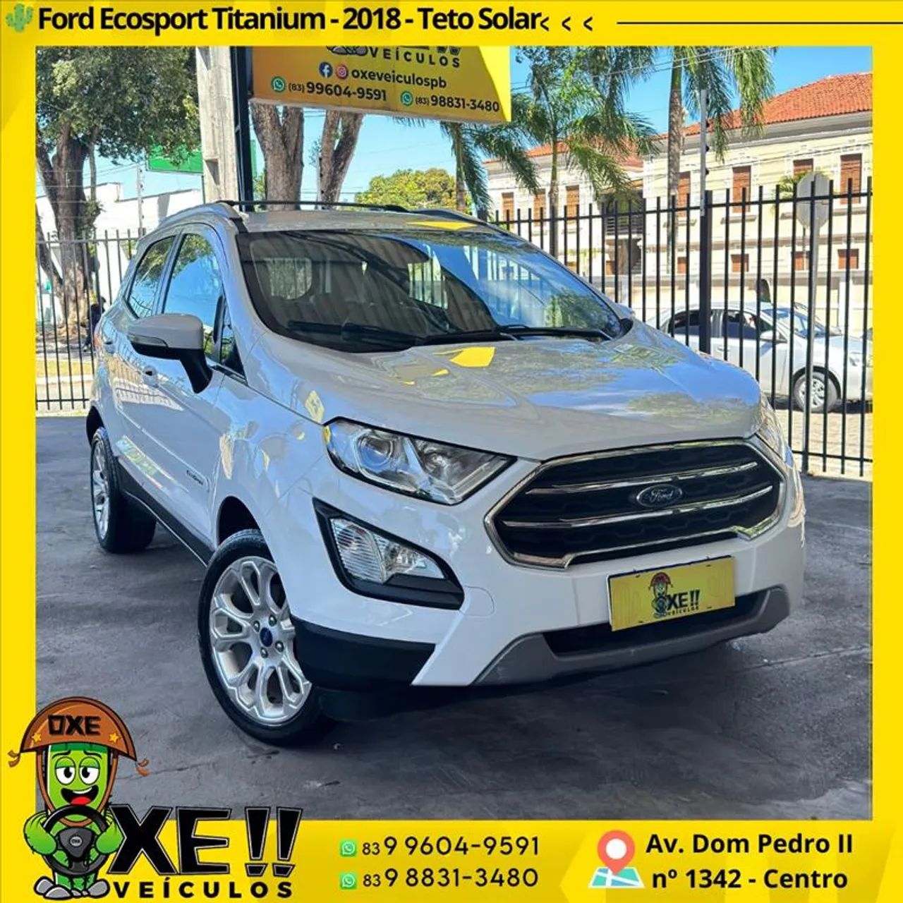 ECOSPORT 2018 Titanium com Teto Solar 