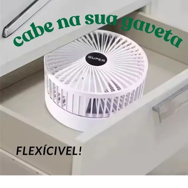 Ventilador Silencioso Bivolt Novo | 3 Velocidades | Econômico e Potente - Foto 2