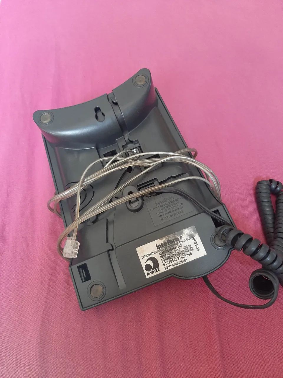 0Telefone Fixo Intelbras Pleno cor preto - Foto 3