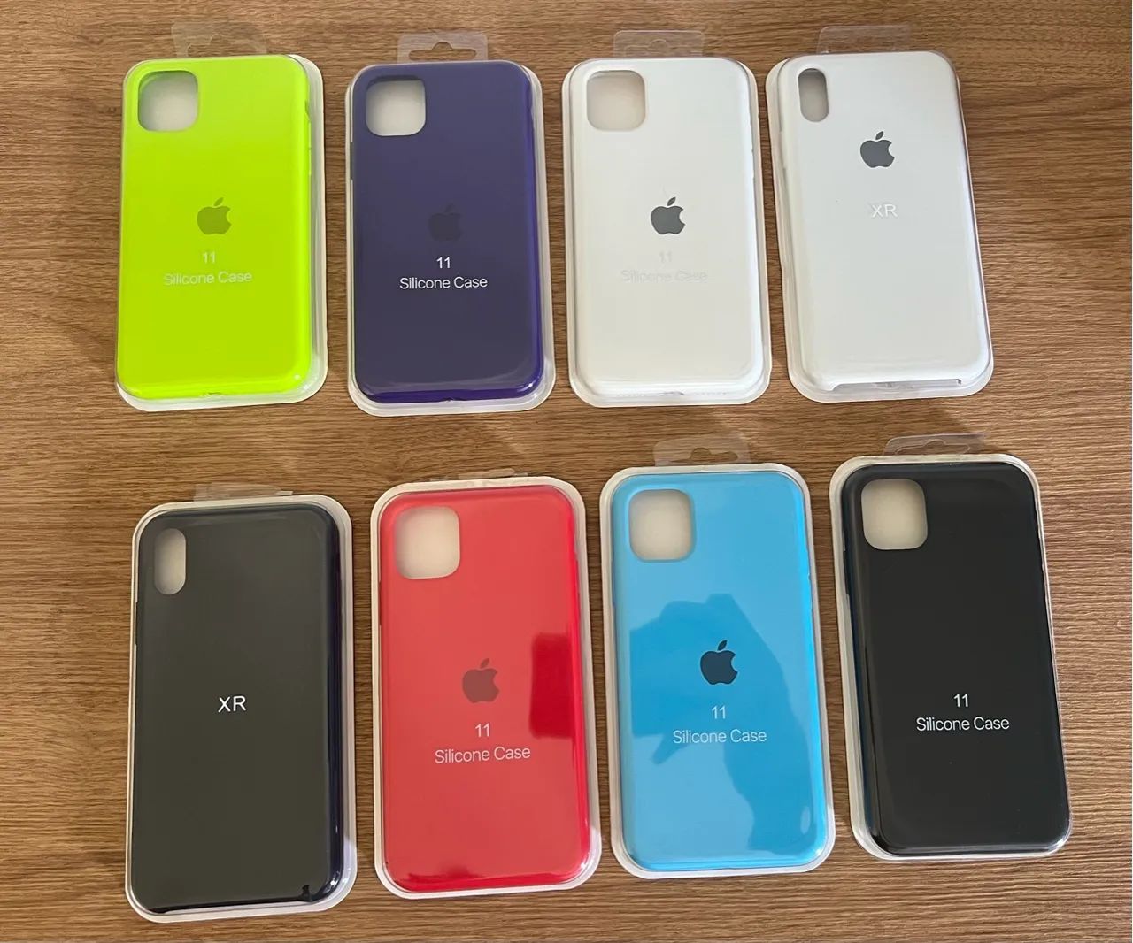 Capas de Silicone para iPhone 11 e XR