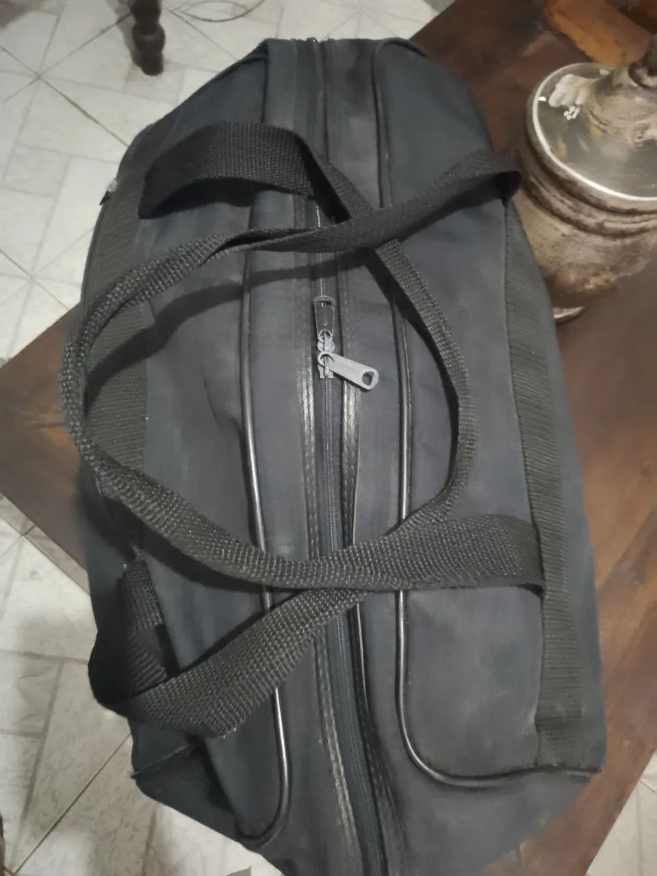 Mochila Preta resistente  46x30x27 - Foto 2