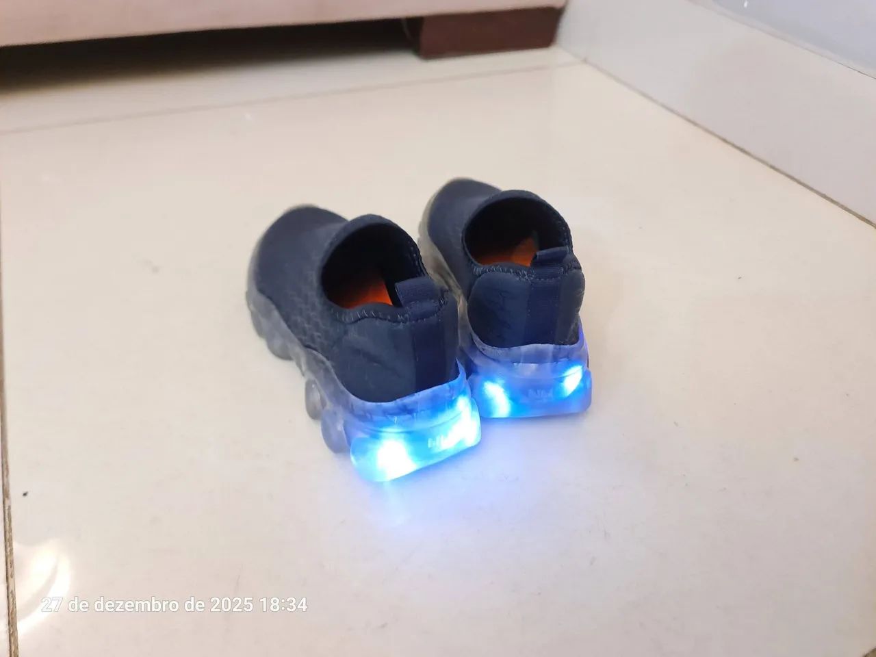 TÊNIS INFANTIL BIBI COM LED Nº 28