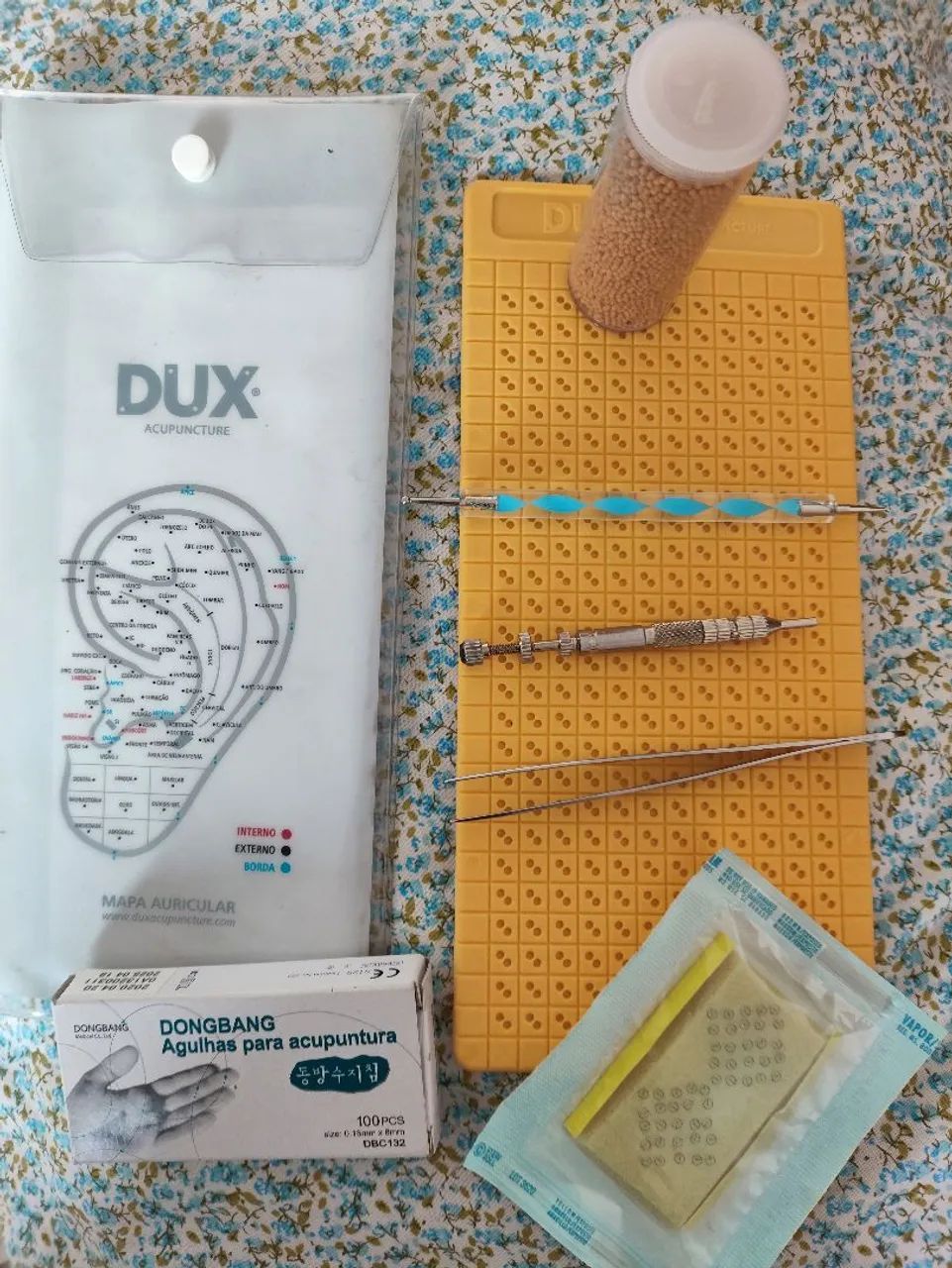 Auriculoterapia kit- R$ 70,00