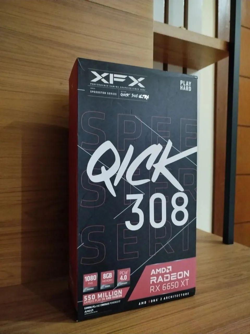 RX 6650 XT XFX QICK 308 Ultra 8gb - Estado de Nova - Envio para todo Brasil - - Foto 4