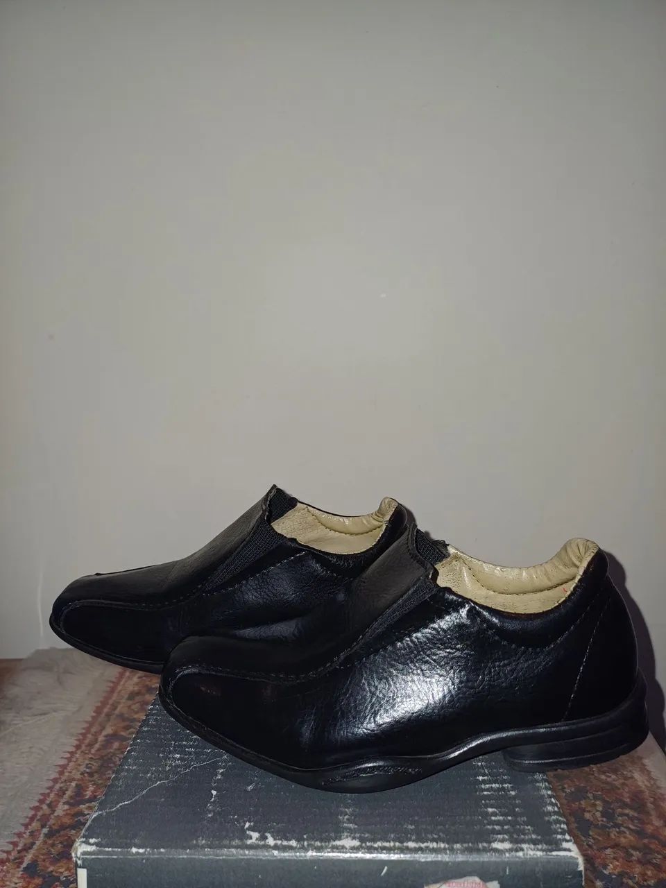 Sapatos Sticc de couro ecológico infantil - Foto 3