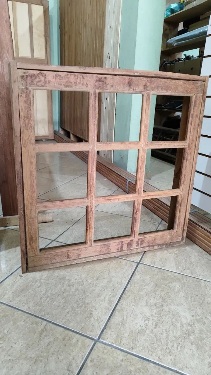 Promoção: báscula madeira maciça 80x80cm