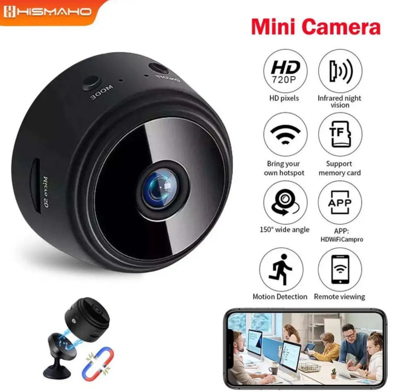 Câmera mini com alta resolução Entregamos 