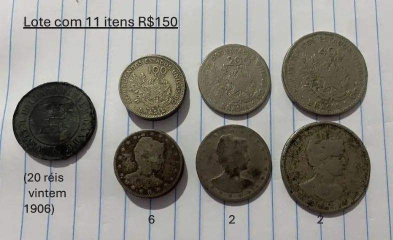 Moedas brasileiras 1901 a 1942
