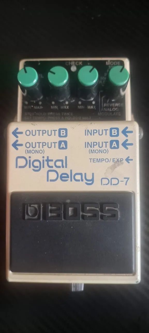 Pedal Boss Delay DD-7 faço envios - Instrumentos musicais