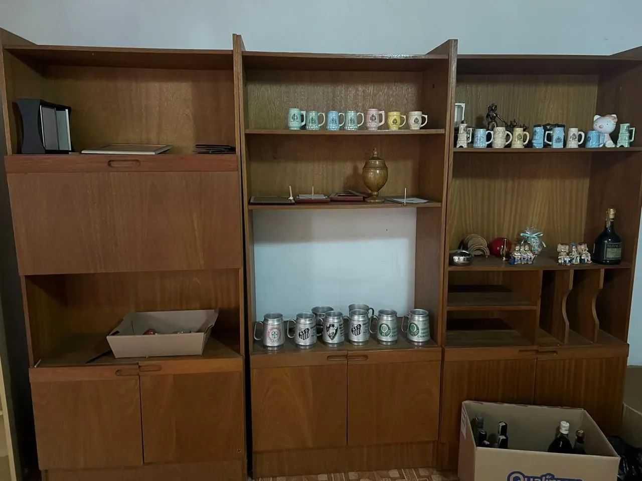 Estante de 3 módulos para sala