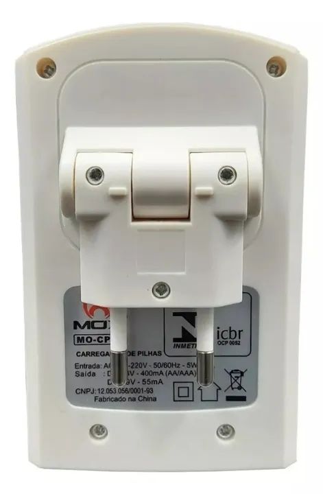 Carregador de Pilhas + 4 Pilhas Aaa Palito Mox Mo-cp52 1000mah Novo Loja Coimbra  - Foto 5