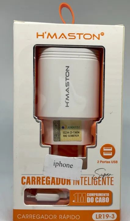 Carregador Inteligente iPhone Novo