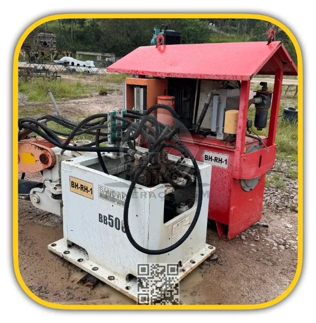 Braço rompedor hidráulico de britador primário Sandvik BB500 - Foto 2