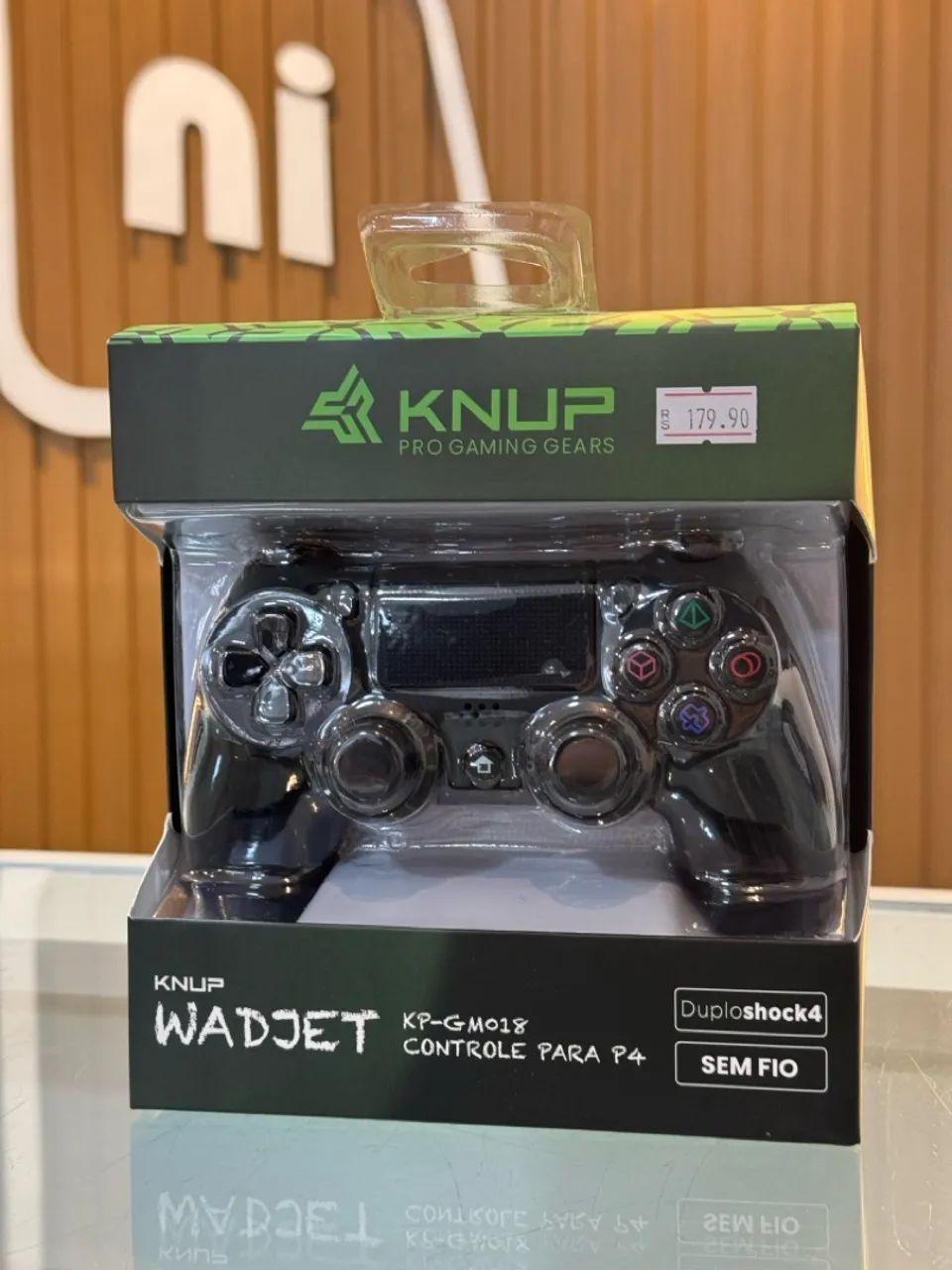 Controle Knup Duploshock4 para PS4 - Sem Fio