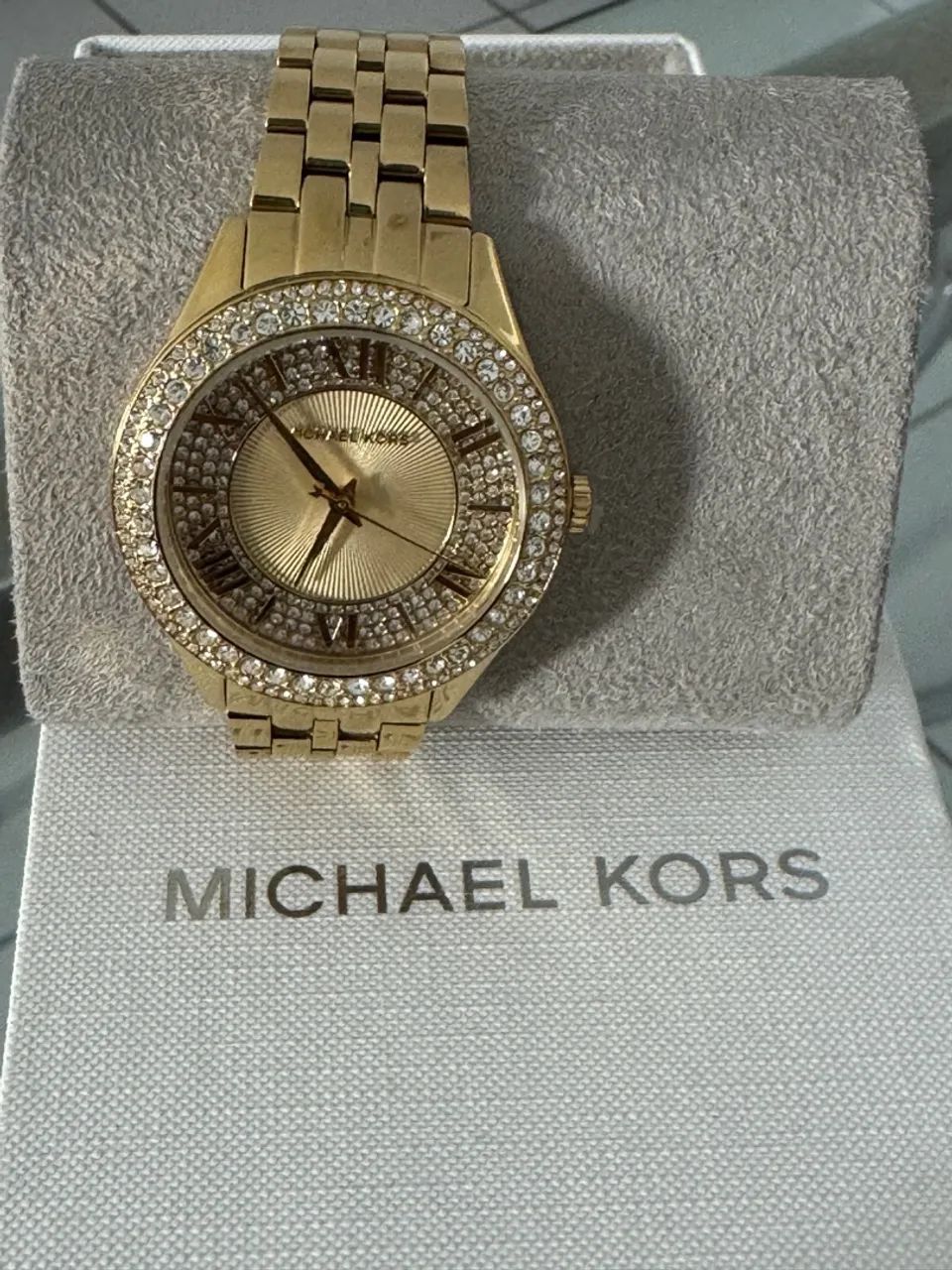 Relógio Michael Kors Feminino Dourado