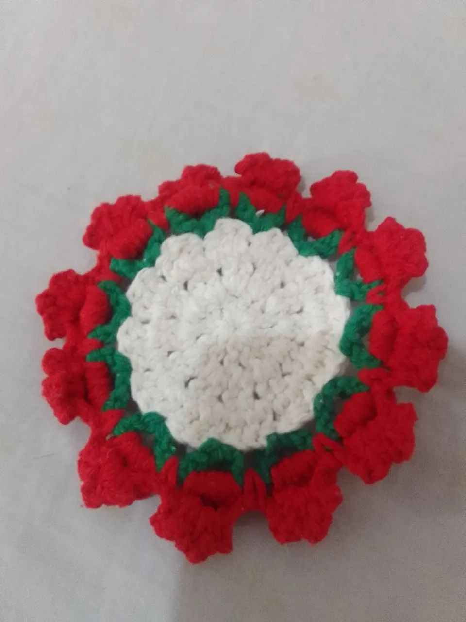 Lindo kit supla em crochê p mesa completa  - Foto 2