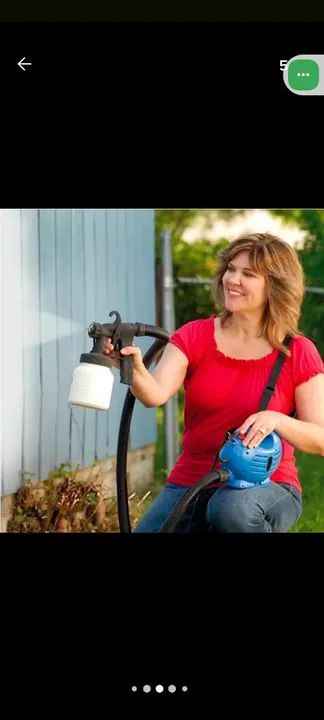 Pistola de Pintura Elétrica - Kit Completo - Novo - Foto 2