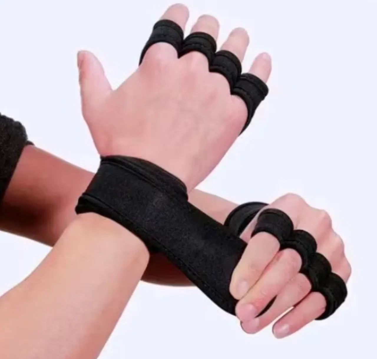 Luva para Academia Exercícios musculação Com Munhequeira - Foto 6
