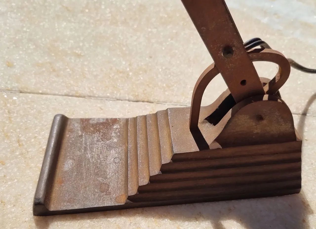 Original HORAX lâmpada da mesa 1925 - Foto 5