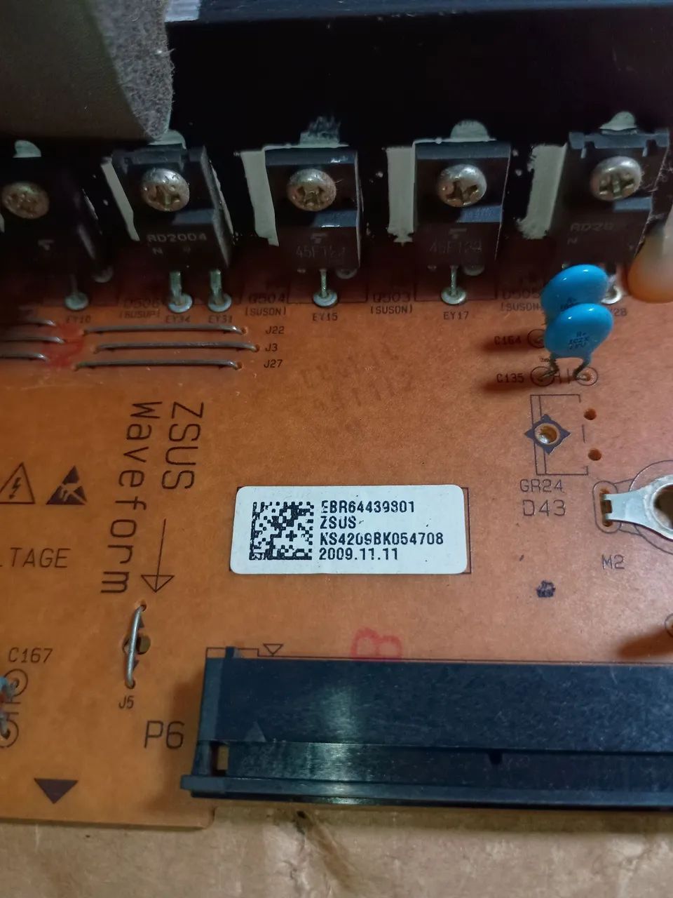 PEÇAS PARA TV.