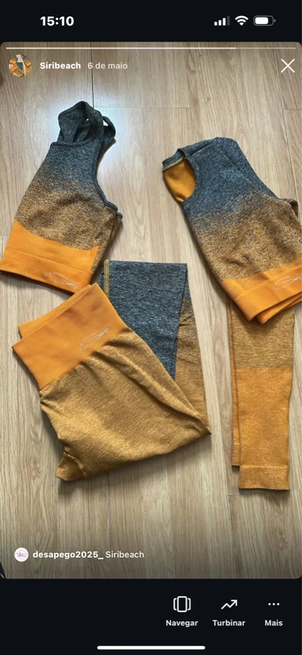 Conjunto Fitness Degradê Siri
